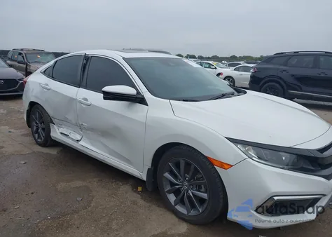 2020 Honda Civic Ex-L z USA, uszkodzony, nr VIN 19XFC1F74LE012482